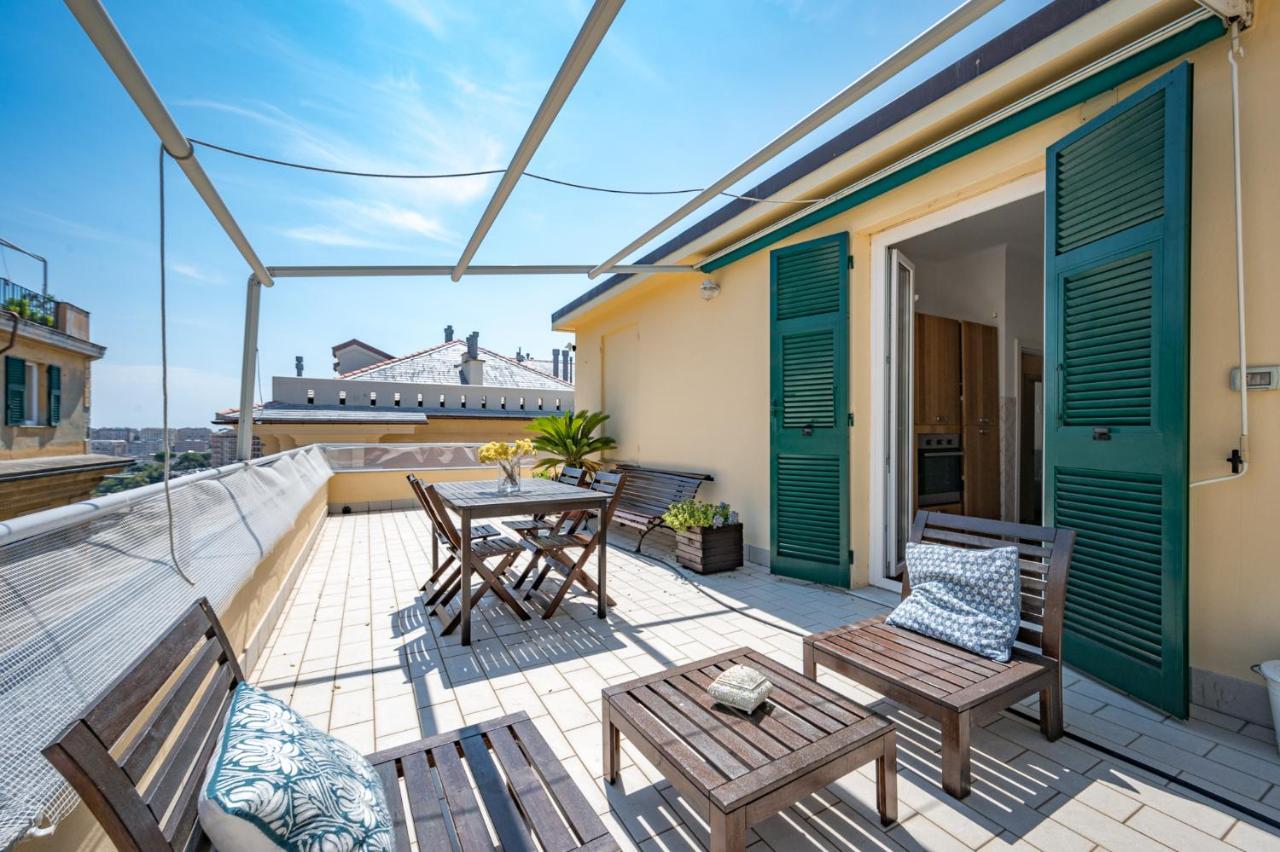 Joivy Penthouse Flat With Terrace Apartment Genoa Exterior photo